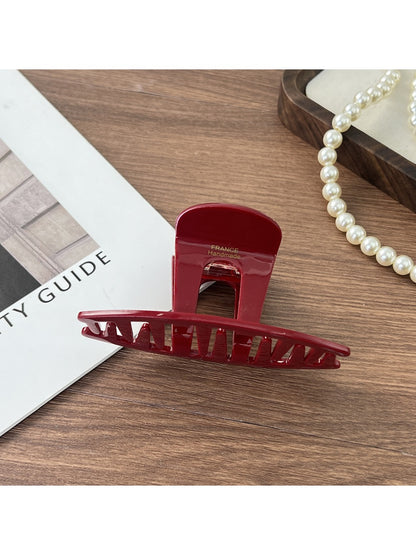 Beau - Retro Chunky Flat Bar Claw Clip