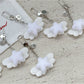 Keypus - Angel Wing Flocked Five-Point Star Keychain