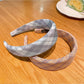 Gifty - Plaid Fabric Patterned Sweet Style Headband