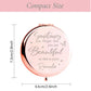 Mirroray - Round Flip Cover Alloy Handheld Mirror