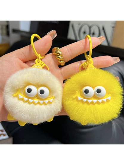 Keypus - Small Coal Ball Doll Keychain