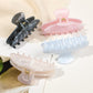 Beau - Marble-Textured Hair Clip