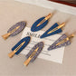 Beau - Vintage Striped Polka Dot Hair Clip