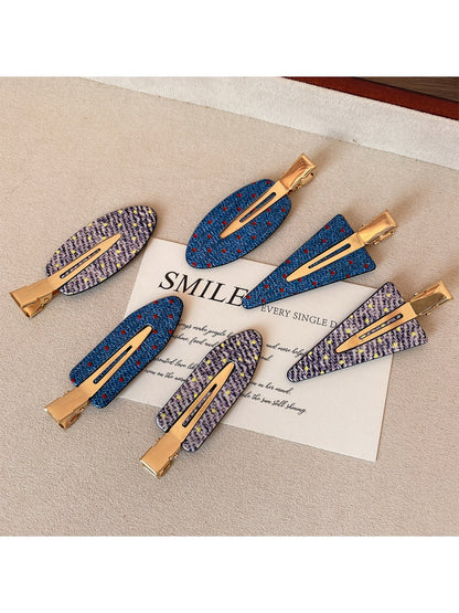Beau - Vintage Striped Polka Dot Hair Clip