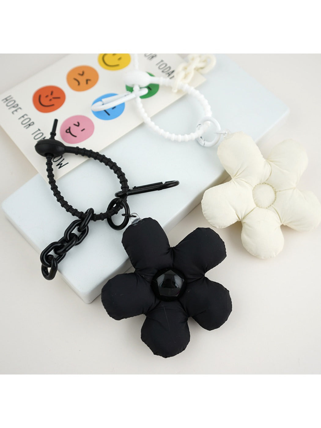 Keypus - Flower Keychain Fabric Pendant