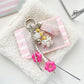 Keypus - Beaded Flower Design Keychain