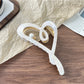 Beau - Valentine'S Day Heart Hair Claw Clip