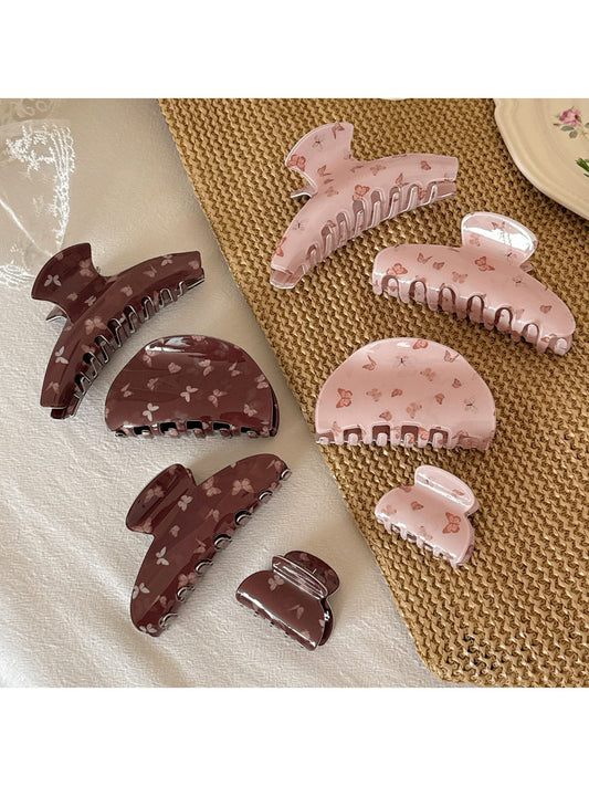 Beau - Sweet Butterfly Print Hair Clip