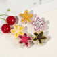Beau - 3 Pack Plumeria Hair Clips Set