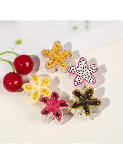 Beau - 3 Pack Plumeria Hair Clips Set