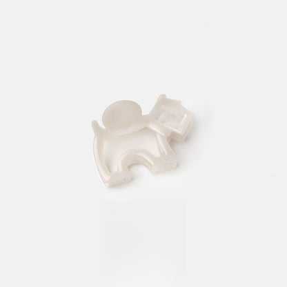 Beau - Acetate Cartoon Dog Hollow Claw Clip