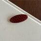 Beau - Oval Polka Dot Acetate Hair Clip