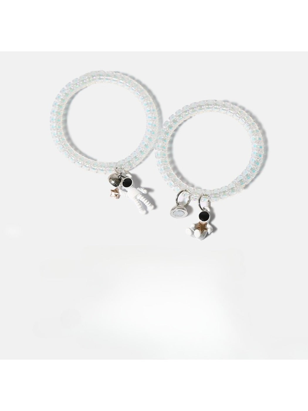 Gifty - Couple Telephone Coil Hair Ties Set