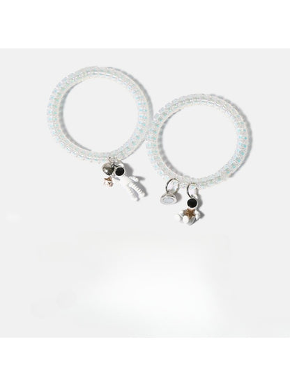 Gifty - Couple Telephone Coil Hair Ties Set
