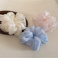 Gifty - Polyester Ruffled Sheer Look Scrunchie