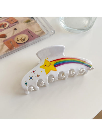 Beau - Rainbow Star Hair Clip
