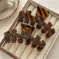 Beau - Fishbone Design Claw Clip