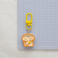Keypus - Cute Breakfast Plate Pendant Keychain