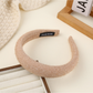 Gifty - Padded Solid Color Fabric Wrapped Headband