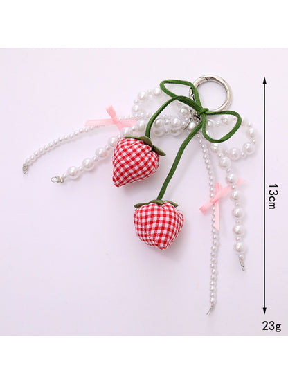Keypus - Cute Strawberry Shaped Keychain