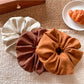 Gifty - Solid Color Large Intestine Hair Ties