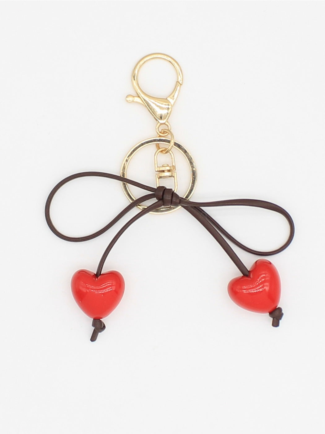 Keypus - Cute Heart Bow Keychain