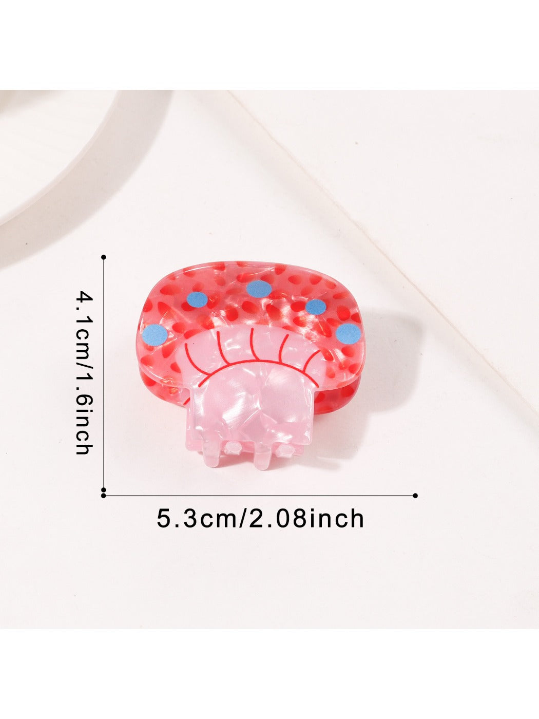 Beau - Cute Mushroom Shaped Hair Claw Clip