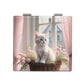 Mirroray - Cute Cat Print Portable Folding Makeup Mirror