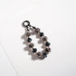 Keypus - Vintage Leopard Print Beaded Keychain