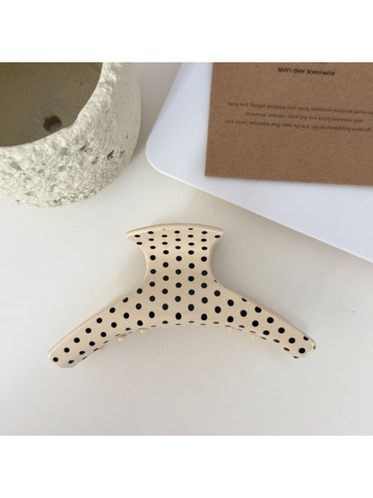 Side view of Beau acetate hair clip highlighting clip mechanism