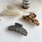 Beau - Retro Half Moon Shaped Hair Claw Clip