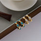 Earedge - Elegant C Shaped Hoop Earrings