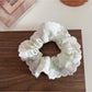 Gifty - Sweet Small Floral Lace Trim Scrunchie