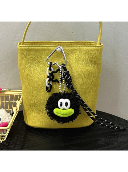 Keypus - Cute Quirky Pom Pom Keychain