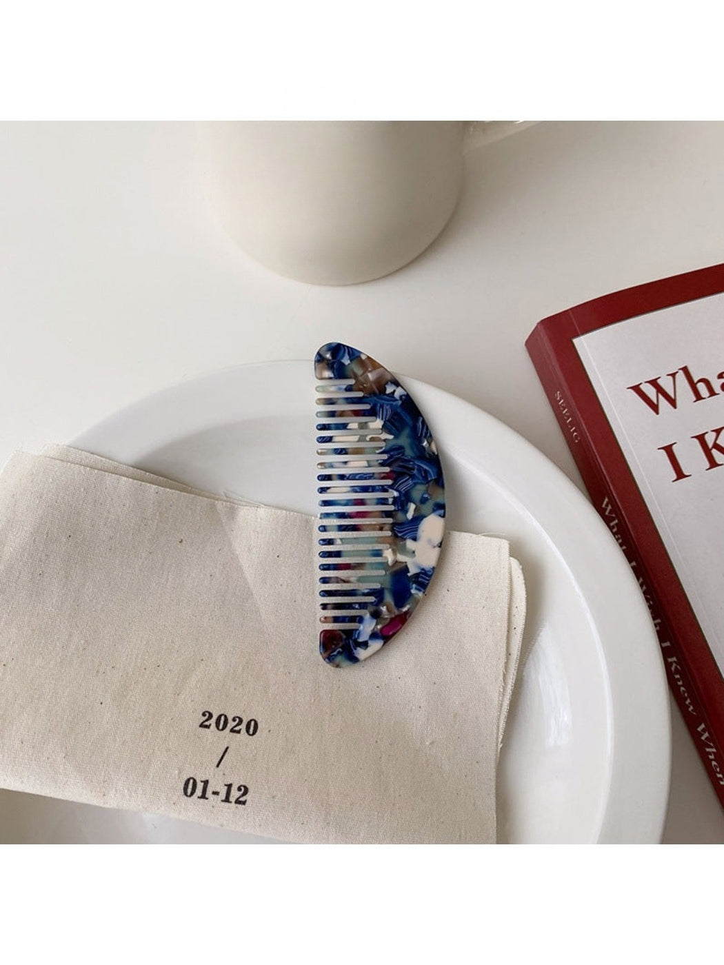 Camerow - Acetate Colorful Hair Comb
