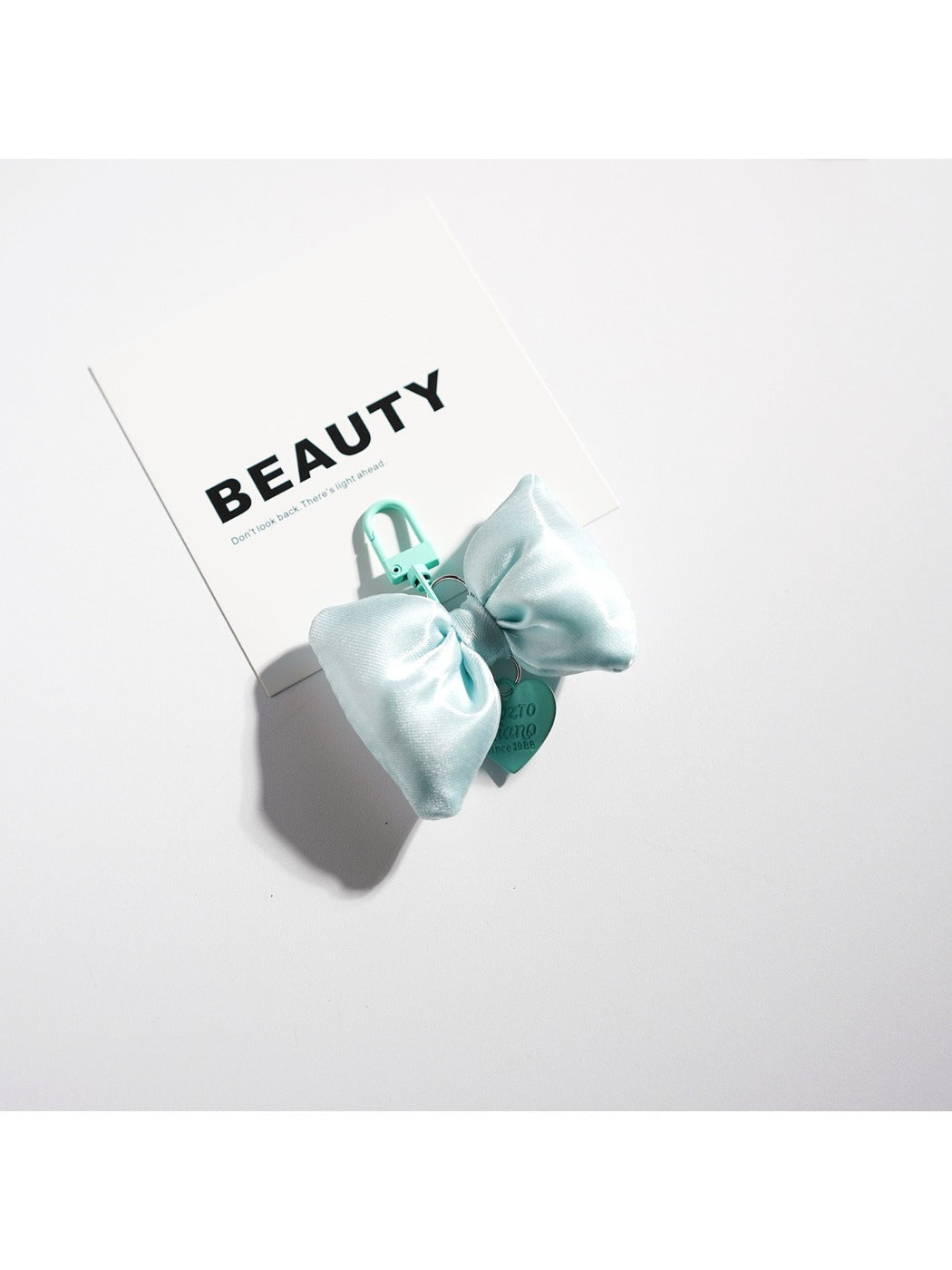 Keypus - Delicate Solid Color Bow Keychain