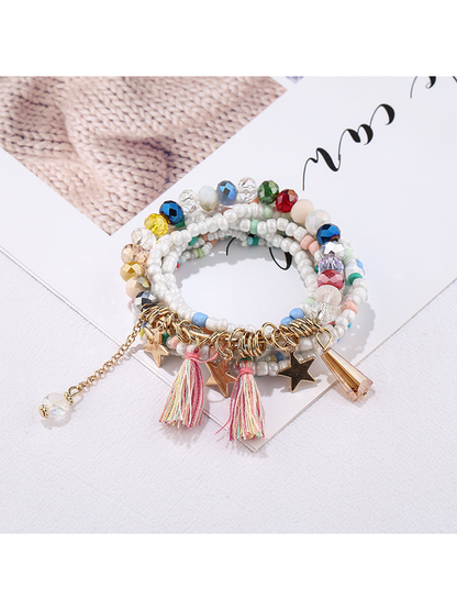 Lovra - Bohemian Star Tassel Multilayer Bracelet