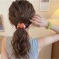 Gifty - Heart Detail Elastic Decorative Hair Tie