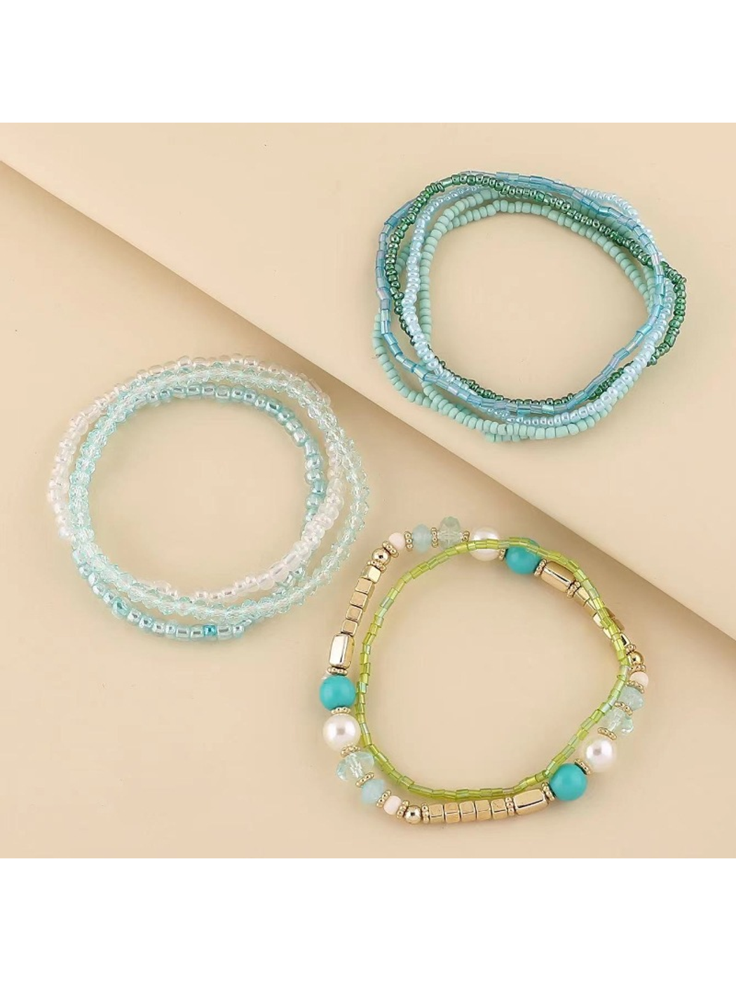 Lovra - Bohemian Multilayer Beaded Bracelet