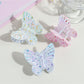 Beau - Printed Butterfly Plastic Fashion Hair Claw Clip