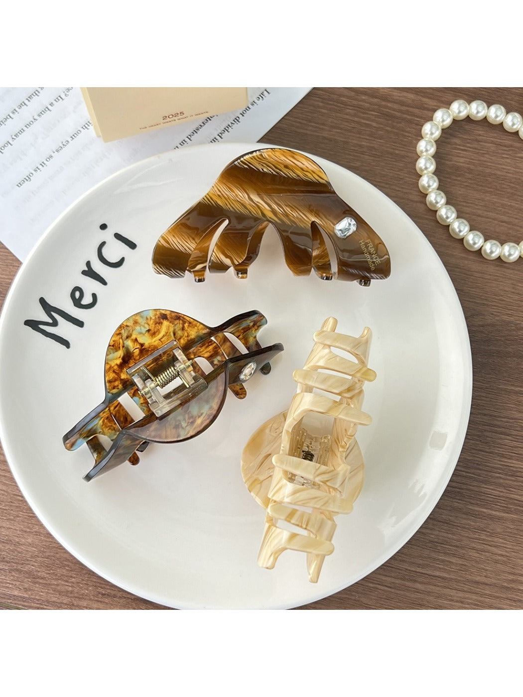 Beau - Premium Acetate Hair Clips