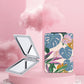 Mirroray - Leaf Pattern Folding Makeup Mirror