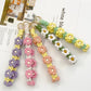 Keypus - Crochet Daisy Flower Keychain