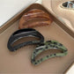 Beau - Retro Semi Circular Acetate Hair Clip
