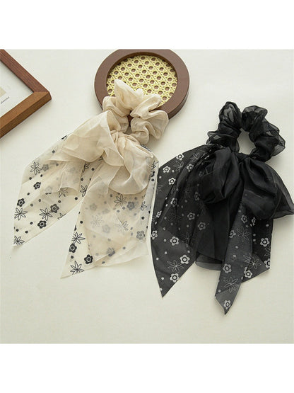 Gifty - Summer Chiffon Mesh Bow Hair Tie