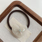 Gifty - Bow Letter Hair Tie