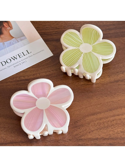 Beau - Colorful Flower Hair Claw Clip