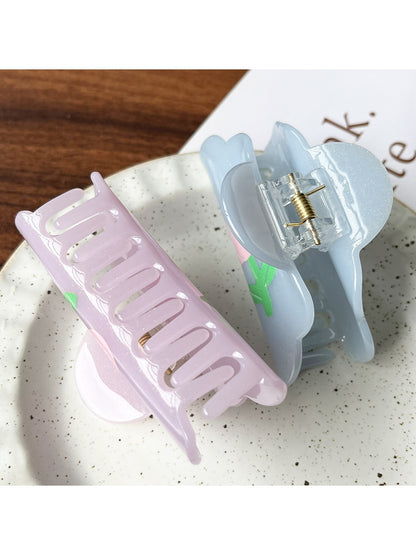 Beau - Modern Minimalist Tulip Hair Claw Clip