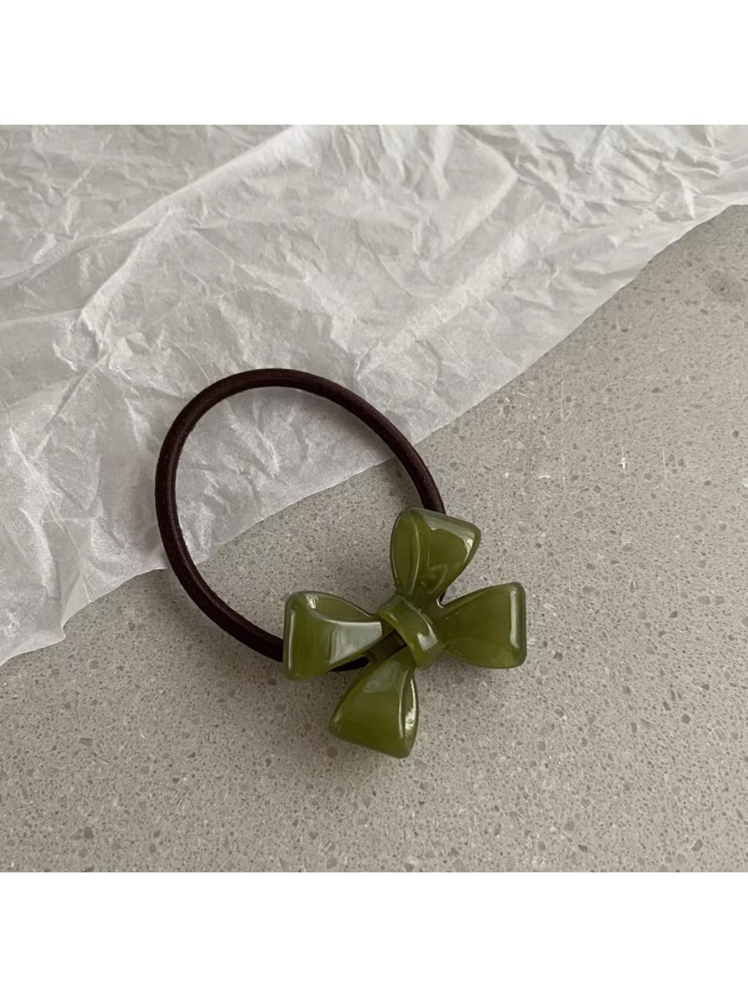 Gifty - Cute Acetate Bow Hair Tie