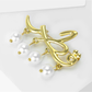 Brovia - Simple Prayer Letter Alloy Fashion Brooch Pin